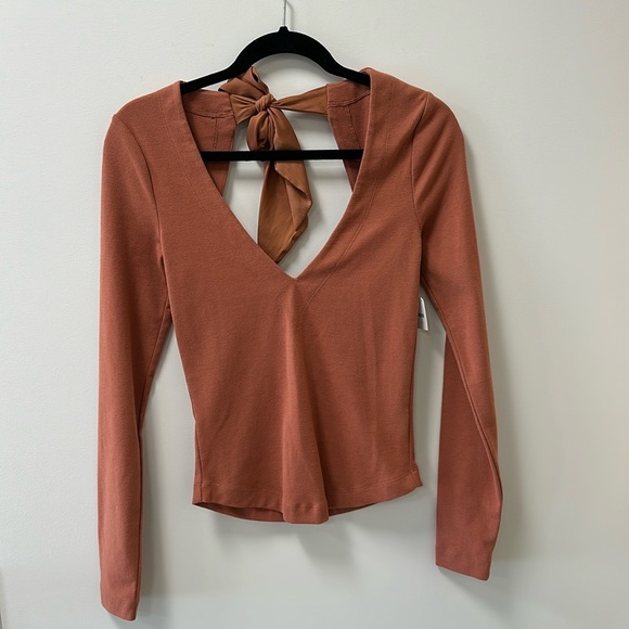 Free People Tops - Free People • Terra Cotta Top • Sz XS • NWT!